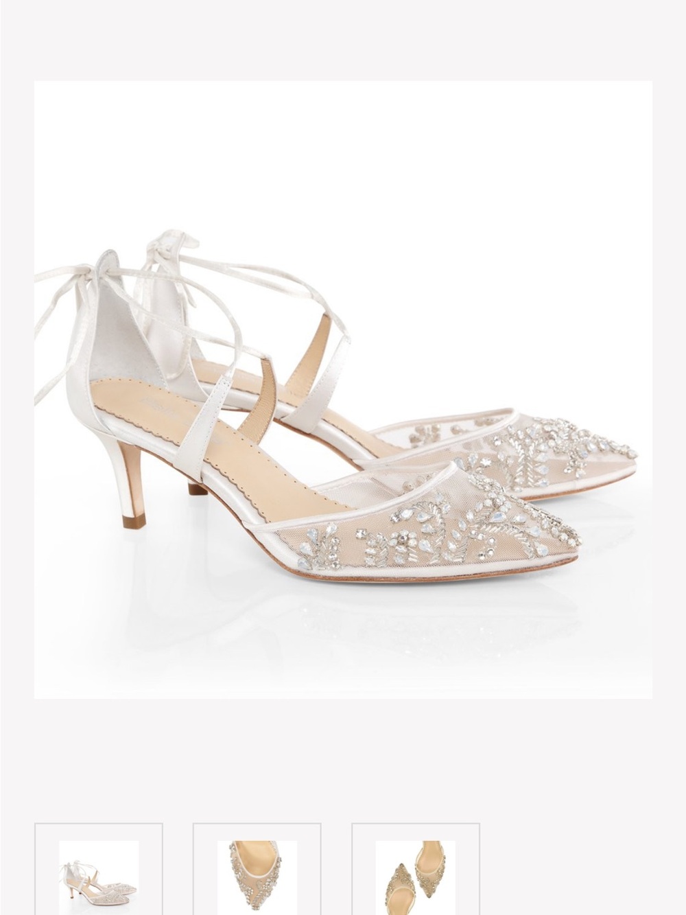 Bella Belle Frances Heels 8.5 - Picture 3 of 11